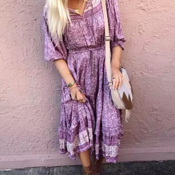 Beautiful Boho Dress  - Picture 2 of 4